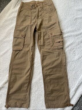 American Eagle Cargo Pants Joggers Tan Size 0